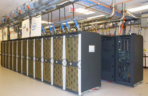 Photo of the Encanto Supercomputer.